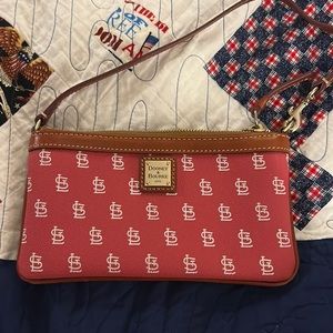 Dooney & Bourke Cardinals Wristlet